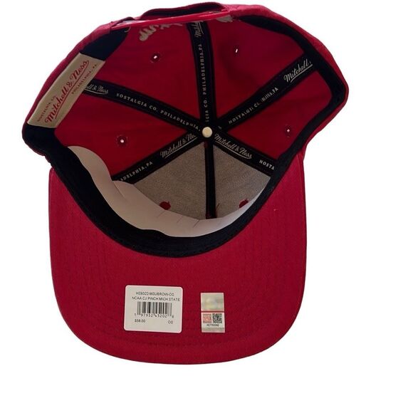 Travis Scott Cactus Jack x Michigan State MSU Mitchell & Ness Hat Snapback (2) - Picture 3 of 4